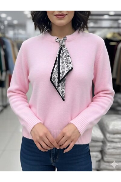 Vaniza Standard Size Midi Length Soft Scarf Sweater