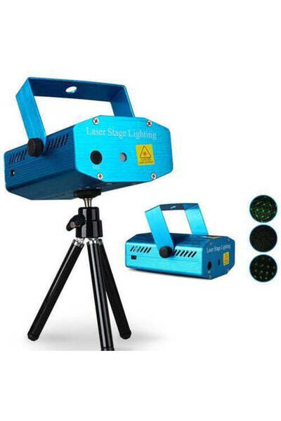 Reflection Vision Mini Laser Effects Projector - Red and Green