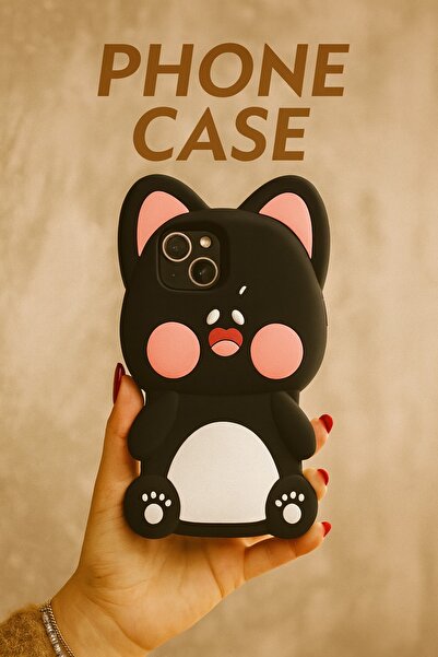 OSG iPhone 11 Compatible 3D Cute Animal Character Shock-Absorbing Non-Yellowing Premium Phone Case