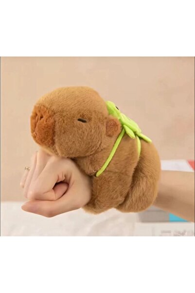SR Cabypara Kapibara Peluş Kola Sarılan Capybara Bileklik Oyuncak Araç Çok Am...