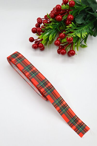 YENİCİ شريط مزخرف لرأس السنة (10 أمتار - 2.5 سم)