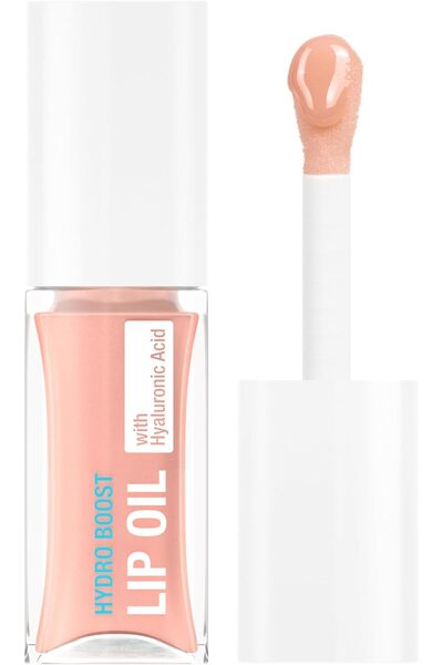 Neutrogena Hydro Boost Tinted Lip Oil with Hyaluronic Acid, Light Pink, 0.2 oz