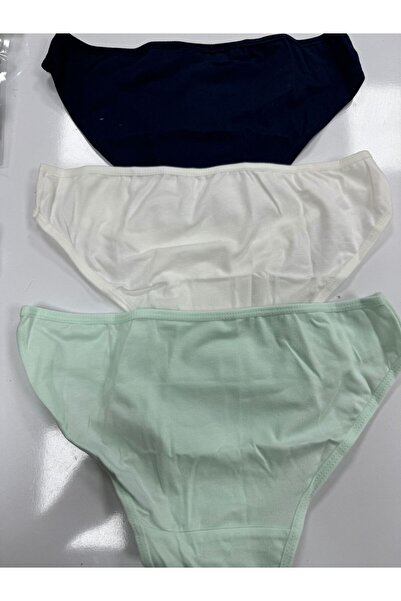 EROSSHOP Γυναικεία βασικά βαμβακερά εσώρουχα 3 τεμαχίων