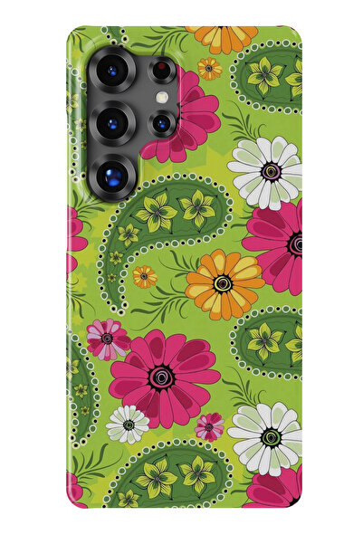 lelia حافظة هاتف شفافة متوافقة مع هاتف سامسونج جالاكسي S24 الترا مطبوع |   ال...