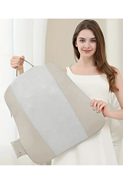 Coverzone 3D Sırt Masaj Aleti – Isıtmalı, Kablosuz 2000mAh, Derin Doku Masajı...