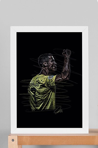 Saturn Pictură înrămată cu portretul lui Cristiano Ronaldo - Poster estetic