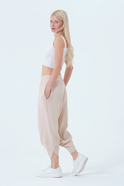 RELAXL 2XS-10XL 100% βαμβακερό μουσελίνα μπεζ φαρδύ ρούχο διαλογισμού