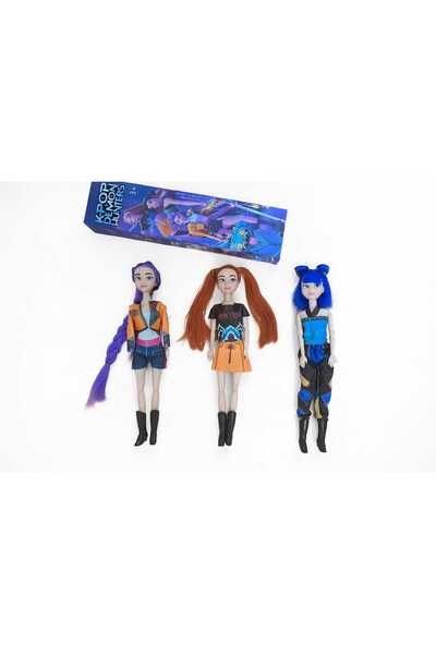 OEM Set of 3 K Pop Demon Hunters Dolls ( 30 cm )