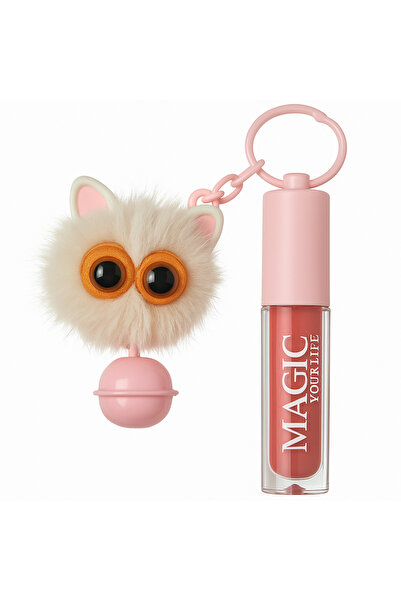 WANDA NARA COSMETİCS Lipgloss Tropikal Kokulu Işıltılı Lip Gloss + Şirin Pelu...