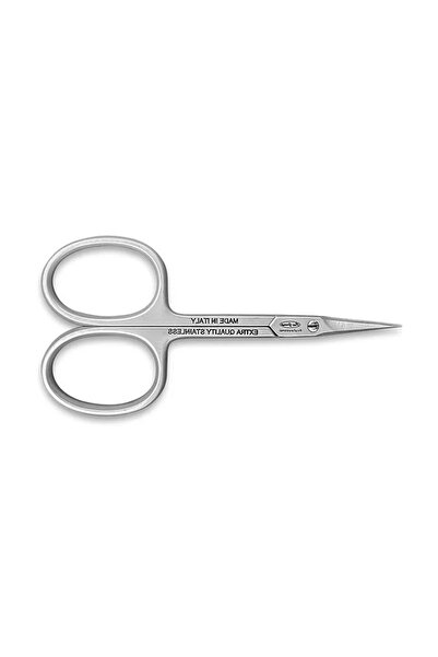One Group Stainless Cuticle Scissors, - Made in Italy - Silver - 1051B
