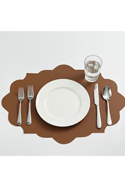 Grand Fine Art 2 Pieces Leather Rectangular American Service 33X44 cm Symmetrical Patterns Series 119