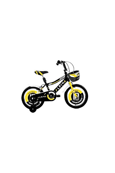 Ümit 1647 ALPINA-M-BMX-V ERKEK ÇOCUK BİSİKLETİ 16 JANT SİYAH SARI