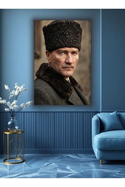 bds art sanatı evinize taşır ATATÜRK Temalı Dekoratif Cam Tablo