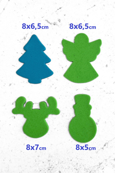 WE3D New Year's Love - New Year Cookie Mold Set - 8cm