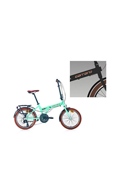 Carraro FLEXI 121 KATLANIR BİSİKLET 350H V 20 JANT 21 VİTES MAT HAKİ SİYAH BAKIR