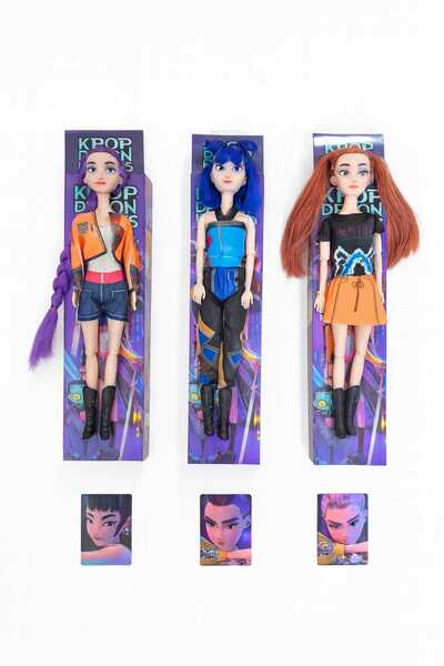 OEM Set of 3 K Pop Demon Hunters Dolls ( 30 cm )