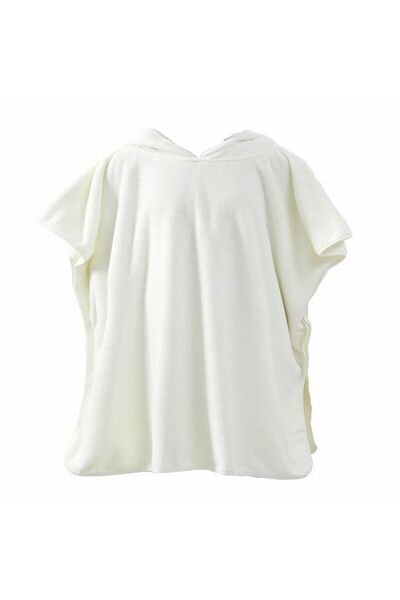 Reiashn Jumana bathrobe with buttons, size XL, off-white color