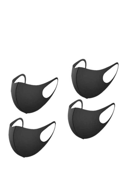 The comprehensive house مجموعة أقنعة وجه قابلة لإعادة الاستخدام من 4 قطع لركو...