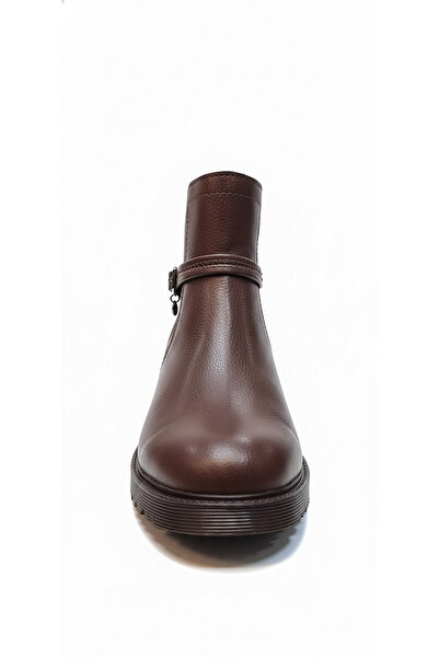Ustalar Ayakkabı Çanta Brown Matte Women's Daily Boots 203.100