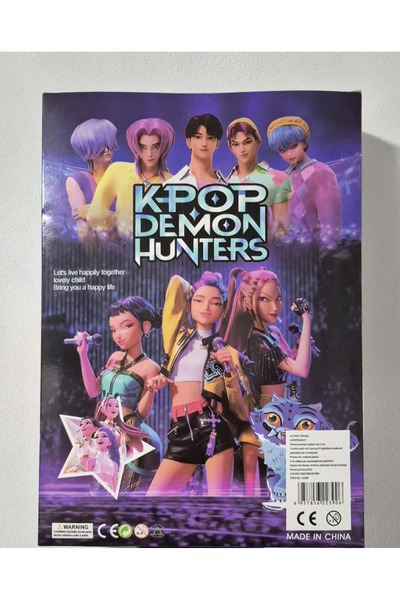 OEM K Pop Demon Hunters Dolls Set 2 (Boy & Girl) 30 cm