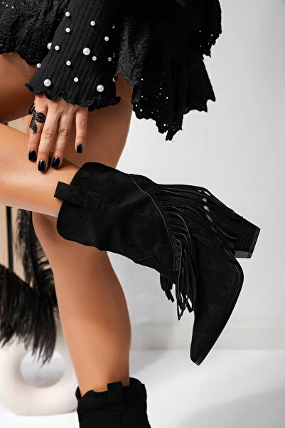 Zaira Ciocate dama negre din piele ecologica intoarsa Arlin #22614 - 41