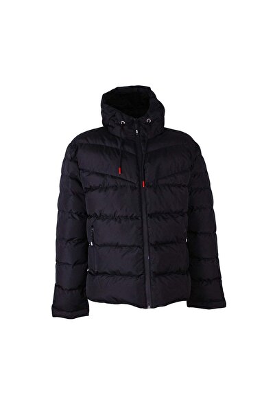 trender 26Kl71F80006 Black Men's Coat 912