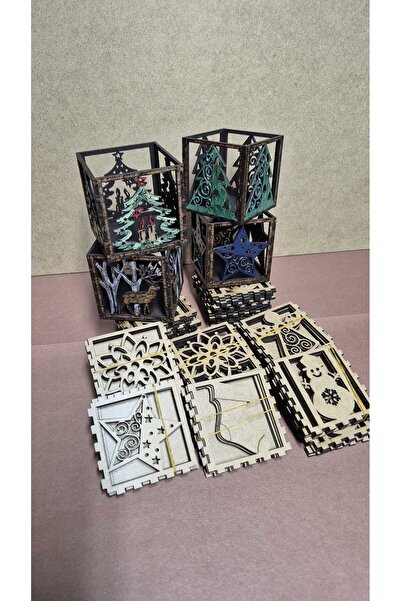 AHŞAP MUMLUK boyanabilir ahşap mumuluk