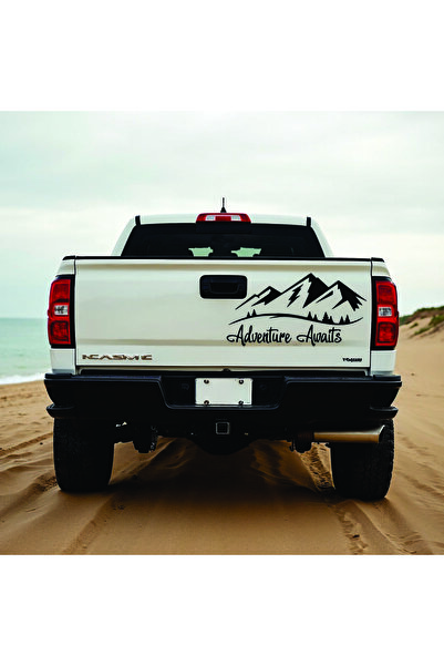 StickITsibiu Adventure Awaits – 4×4 Off-Road Car Sticker – Dimensions 120x70 cm.