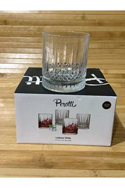 BİZ ZÜCCACİYE BİZ HOME LİSBOA WİDE 4'LÜ BARDAK 370 ML