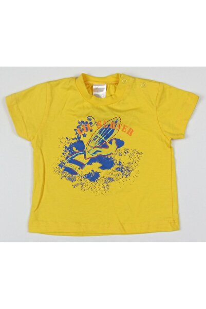 Primii Pasi Tricou baieti, S21052, Primii Pasi, 18-24L, galben