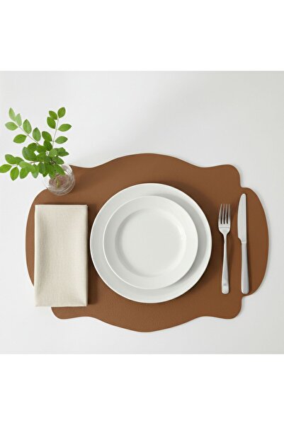 Grand Fine Art 2 Pieces Leather Rectangular American Service 33X44 cm Symmetrical Patterns Series 120