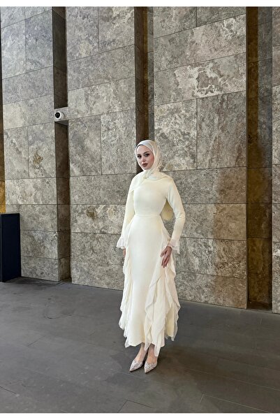 Marselline Φόρεμα Εκρού Μασαλ