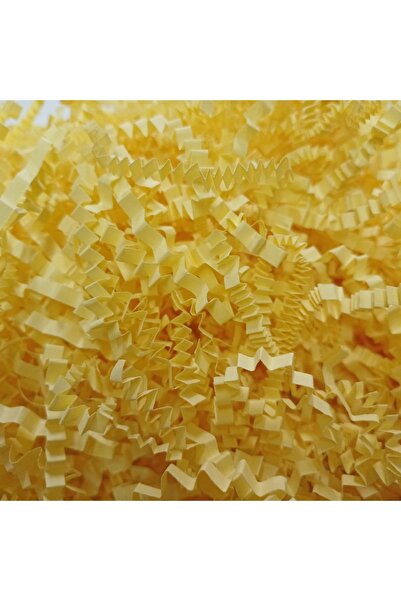 Zigzag Kağıt Z Pelur Kırpık Kağıt Paket Dolgusu SARI 250 gr - Kırpıntı, Hediyelik Kutu Dolgusu