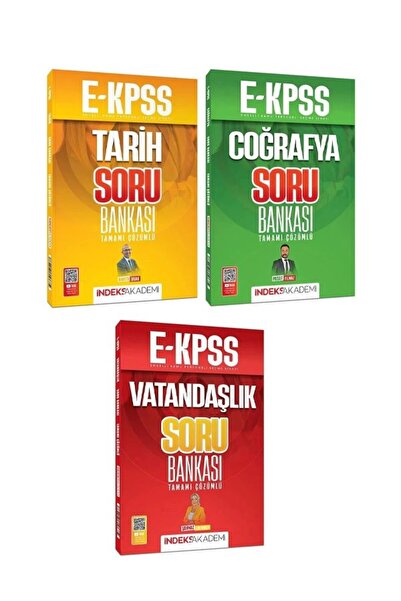 Anla Kazan Yayınları İndeks Akademi 2026 EKPSS Tarih + Coğrafya + Vatandaşlık...