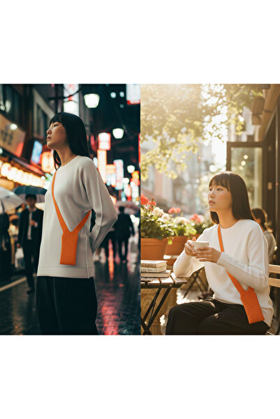 Generic Minimalist Crossbody Mobile Phone Bag with Wide Strap – Lightweight & Stylish Carry Case