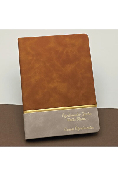 Skygo Teacher's Day Gift Notebook Tan