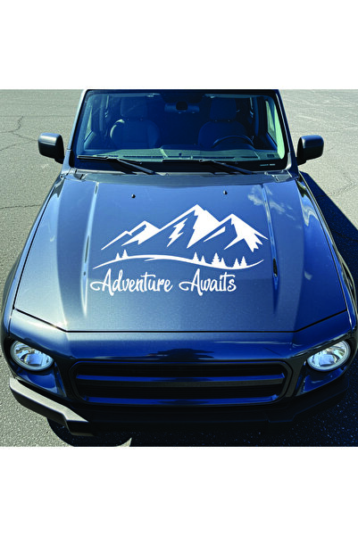 StickITsibiu Adventure Awaits – 4×4 Off-Road Car Sticker – Dimensions 120x70 cm.
