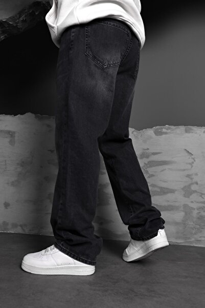 Slatra Men's Anthracite Stone Baggy Trousers