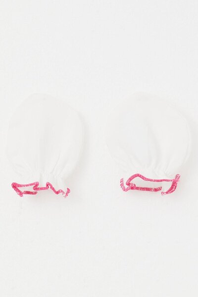 Breeze Newborn Baby Gloves Basic Standard, Ecru