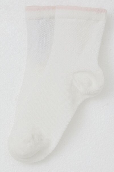 Katamino Girl's Socks Basic 7-16 Years, Ecru