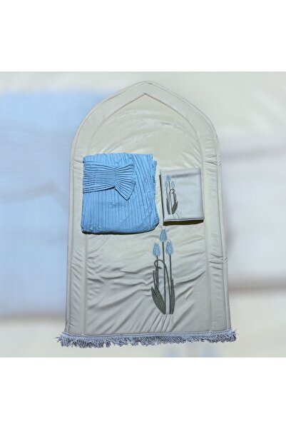 WAREEF FASHION Tulip Luxury Prayer Mat Set