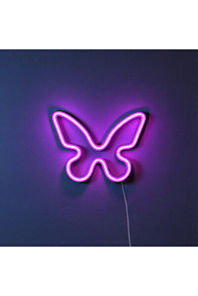 Cata Kelebek Neon Led 3D Baskı