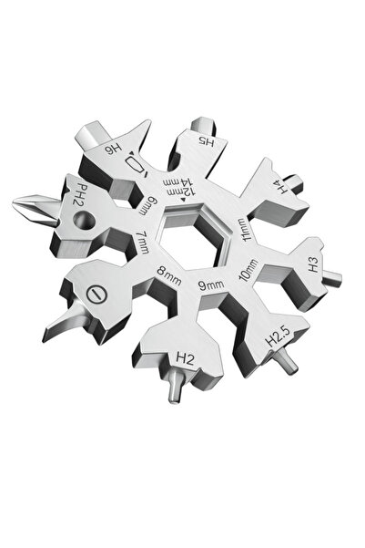 OferteTop 18-in-1 Multifunction Tool, Wrench, Snowflake Screwdriver