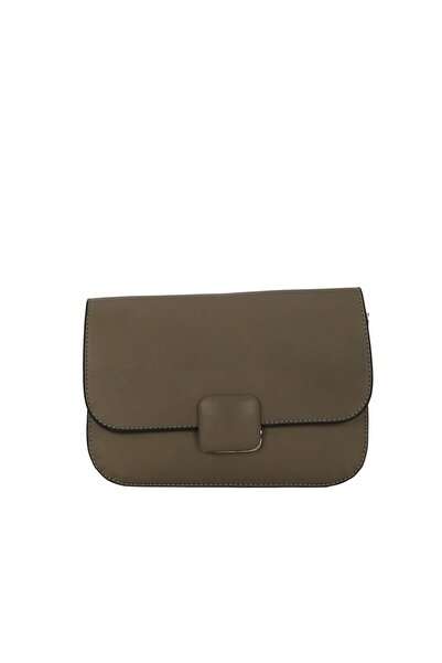 Bueno Shoes Green Leather Women's Crossbody Bag 01Wbe2617