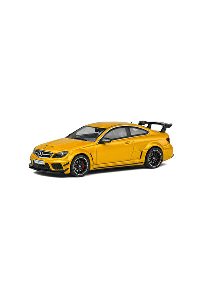 Solido Macheta auto, Mercedes-Benz C63 AMG Black Series Yellow 2012 1:43