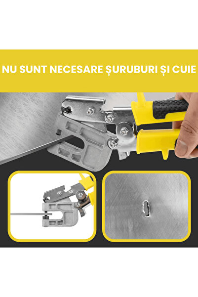 OferteTop Pliers for Joining Metal Profiles, Without Screws or Rivets