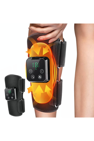 JUSTNET Aparat de masaj pentru picioare, masaj cu aer și încălzire, drenaj li...