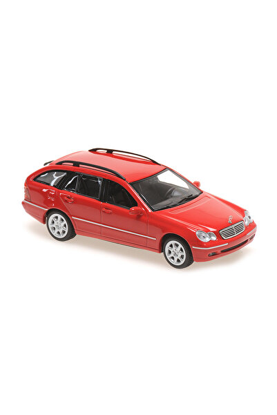 Minichamps Macheta auto, MERCEDES-BENZ CLASA C T-MODEL (S203) - 2001 - ROSU 1:43