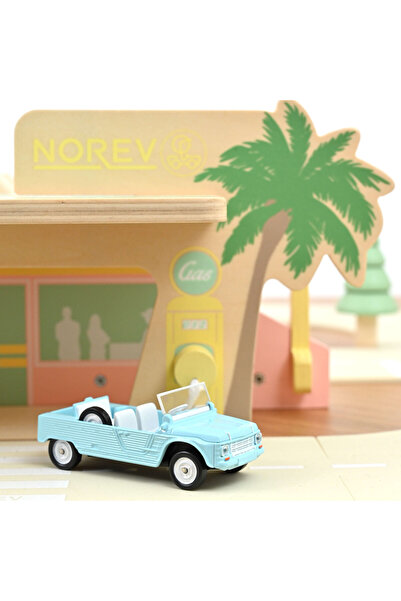 Norev Macheta auto, Citroen Mehari 1978 Light Blue Jet-car 1:43