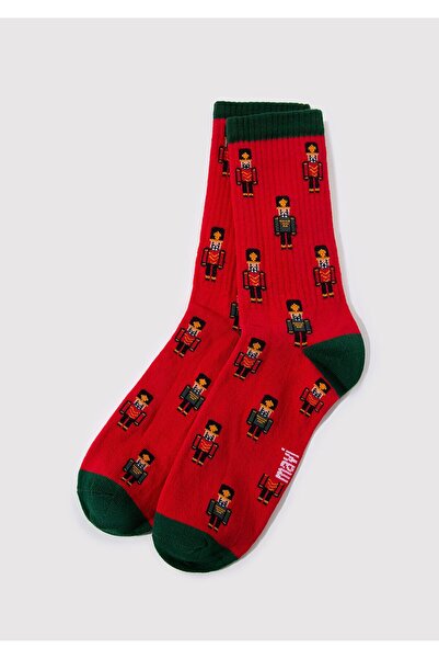 Mavi Soket Socks Red